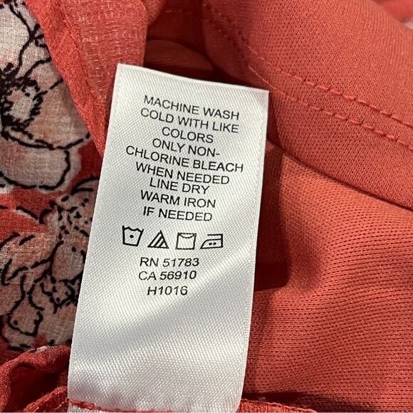 Maurice’s Floral Print long sleeve Dress size extra smalll - Picture 11 of 14